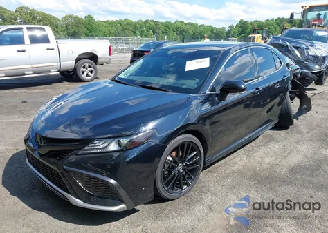 2022 Toyota Camry Xse V6 из США, поврежденный, VIN 4T1KZ1AK2NU064511